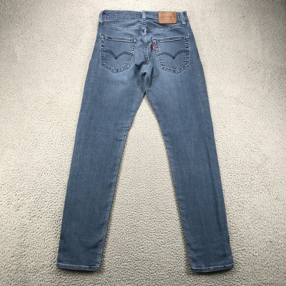 LEVIS 512 Jeans Mens 28x30 (Tag 28x32) Slim Taper Fit Stretch Premium Denim "E" - Picture 2 of 16